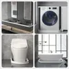 Set di accessori da bagno Marca 1 X Tappo in silicone con barriera d'acqua Design flessibile Resistenza all'usura per bianco senza cordoli Alta qualità