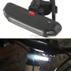 Outros acessórios de iluminação LED Bike Tail Lamp Multi Mode Bicicleta Ciclismo Luz de Advertência À Prova D 'Água USB Recarregável Frente Traseira YQ240205