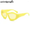 Sunglasses Luxury Brand Cat Eye Women 2024 Fashion Square Sun Glasses For Men Punk Y2K Sunglass Outdoor Sports Goggle Unisex