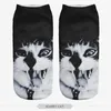 Women Socks ZHBSLWT 3D Print Animal Sphynx Cat Calcetines Casual Cute Character Low Cut Ankle Multiple Colors Harajuku