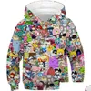 Pull Plover Enfants Harajuku Cartoon Sweats à capuche Kawaii Vêtements Garçon Fille 3D Sweats à capuche Enfants Automne Printemps 220924 Drop Deliv Dhrfh