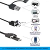 Noenname_null 3in1 mini riool industriële leidingen inspectie endoscopie waterdicht voor USB PC Android Type C