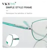 Sonnenbrille VICKY 2024 Cat Eye Brille Myopie Weitsichtig Modetrend Anti-Blaulicht Metall Lesen PFD3065