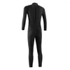 Kvinnors badkläder Neopren Wetsuit Diving Suit 3mm män full bodysuit kvinnor uv skydd stretchy varm simning surfing snorkling kläder