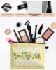 Cosmetic Bags Idyllic Summer Lemon Fresh Plaid Makeup Bag Pouch Travel Essentials Women Toilet Organizer Storage Pencil Case