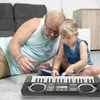 Tastiera musicale giocattolo educativo giocattoli per bambini pianoforte elettronico strumenti musicali 37 tasti 240131