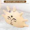 Jewelry Pouches Sun God Stand Household Decor Rings Display Decorate Home Accents Decorative Holder Ceramics