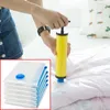 Förvaringspåsar transparent vakuum för sängkläder kuddar handdukar kläder utrymme sparar påse förpackning