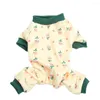 Dog Apparel Dogs And Cats Jumpsuit Pajamas Doggie/Flower Design Soft Tracksuit Pets Puppy Pants T-Shirt 5 Sizes 2 Colours