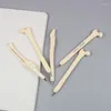 Datorer grossist kreativa skelettform kulpunkter penna ben knäppa söta student stationer leveranser blå olja presentanpassad