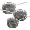 Batterie de cuisine Cuisinart Ensemble de 17 pièces Chef's Classic Antiadhésif Anodisé Dur 66-17