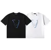 24ss Mannen Designer T-shirts Zomer Casual T-shirts met Letter Print Korte Mouwen Mode T-shirt Multi Stijl