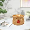 Vases vase plante Pot Money Sac Shape Housemarming Félicitations Gift Craft Flowerpot