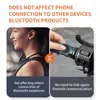 Walkie Talkie Wireless Bluetooth PWalkie Pulsante di controllo per ZELLO Microfono Altoparlante IOS Telefono Android Auto Moto Chiamata vocale