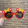 Солнцезащитные очки в стиле аниме Kawaii, детские летние солнцезащитные очки с героями мультфильмов, игрушки для мальчиков и девочек, подарки на день рождения, защита от солнца для детей