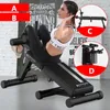Supine Board Folding Abdominal Muscle Hushåll Sätt upp hantelpall inomhusbänk Tryck Vikt Lyftning Fitness Sport 240127