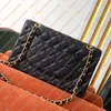 Ladies Fashion Casual Designe Luxury Classic Flap Bag Diamond Caviar & Sheepskin Chain Bag Shoulder Bag Crossbody TOTE Handbag Top Mirror Quality 6 Size Purse Pouch