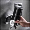Liquid Soap Dispenser Bathroom Foam Hand Sanitizer Holder Wall Mount Shampoo Head Shower For Accessories Drop Delivery Home Garden Ba Dhf0U
