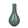 Bottles Jingdezhen Grey Blue Glazed Vase Antique Porcelain Home Decoration And Decorative