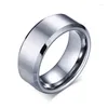 Cluster Ringen ZORCVENS 2024 Mode Charme Sieraden Ring Mannen Rvs Goud/zilver Kleur/Zwart Voor Vrouwen