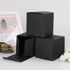 10/20/50 pieces kraft paper packaging gift box wedding party cardboard box handmade soap bottle packaging cosmetics stone box 240205