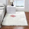 Tappeti divani tappeto da letto tappeto da letto intero imitazione cuscino in lana soggiorno coperta peluche morbido tappeto camera da letto in pelle di pecora morbida