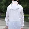 Raincoats Outdoor Suit Raincoat Ultralight Plastic Rain Pants Man Waterproof Running Camping Cappotto Donna Supplies