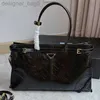 Torebka na ramię designerską torebka nowa wosk olejowy Cowhide Boston Bag Soft Lux pomarszczona ręczna torba na bitę dla kobiet