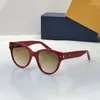 نظارة شمسية نظارات القراءة مصممة للنساء Luiv eyeglasses إطار Cat عين العدسات الوصفة الطبية المتاحة كاملة