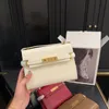 10A Manhattan Bag designer väska för kvinnor axelväska äkta läder lyx crossbody guldpläterad spänne klaff messenger väska hög kvalitet koppling handväska plånböcker