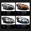Car Styling For A180 A200 Front Lamp For Benz W176 A45 LED Headlight Assembly 13-18 Daytime Running Light Streamer Turn Signal Auto Parts