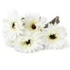 Fleurs décoratives fleur artificielle marguerite Gerbera plante Simulation décorations de mariage