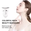 Anländer professionell hemanvändning Necklyft Massager EMS Microcourrent Wrinkle Remover Beauty Device 240122