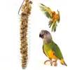 Autres fournitures d'oiseaux en acier inoxydable perroquet mangeoire alimentaire porte-panier de fruits équipement de recherche de nourriture cage dispositif d'alimentation oiseaux jouet de formation