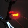 Other Lighting Accessories LED Light Safe Wasafire MTB Road Rear Taillight Lamp 5 LED+2 Laser Line Bicycle reflector Cycling Bike Safety Warning Night Ridi YQ240205