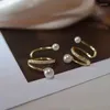 Brincos RY Pure 925 Sterling Silver Water Drop 6-8.5mm Branco Fresco Akoya Pérolas Studs Mulheres Fechos de Pérolas Finas