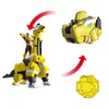Est Mini Force Transformation Toys Figuras de acción MiniForce X Simulación Animal Dinosaurio Deformación Mini Agente Juguete 240130