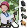 Cycling Gloves Kids Tactical Military Boys Half Finger Bicycle Fingerless Bike Riding Girl Glove Sports Skateboard