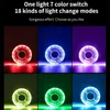 Other Lighting Accessories Smart LED Bicycle Wheel Light Bike Front Tail Hub Spoke One Lamp With 7 Color 18 Modes Rechargeable Kids Balance Bike Light YQ240205