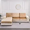 Fodere per sedie Fodera per cuscino per divano in velluto Sedile componibile ad angolo per soggiorno Addensare la protezione elastica per mobili
