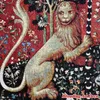 Tapestries Sight -The Lady Unicorn Medieval Tapestry Wall Hange Jacquard Weave Gobelin Home Art Decoration Cotton 139 103cm