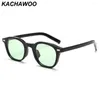 Sonnenbrille Kachawoo Polarisierte Quadratische Tr90 Rahmen Retro Sonnenbrille Männer Frauen Trend Koreanischer Stil Sommer Outdoor Blau Rosa Grün