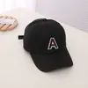 Ball Caps Doit 2024 Summer Kid Boy Girl Cap Baseball Hats Big A Letter Child Sun Hat Peaked Snapback Age For 2 To 8 Years Old