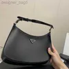 Luxurys designers väskor högkvalitativa handväskor cleo hobo underarms påse nål spänne axel rem handväska metall logotyp enkel axel crossbody väska