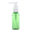 Lagringsflaskor 1 st skyddande 30 ml/50 ml/100 ml tvål schampo lotion skum vatten plastpressad pump flaskor rese återfyllbara 3 färger #11