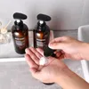 Flytande tvåldispenser duschchampo och balsam Body Wash Bottle 2 st/set badrum påfyllningsbar återanvändbar tom pump