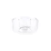 Healthy_Cigarette Q002 Smoking Pipe Accessories OD 22mm 25mm Quartz Dish For Titanium Nail Glass Water Bong Tool