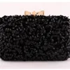 Evening Bags 2024 Women's Fashion Luxury Shiny Small Purse Sequin Beaded Banquet Handbags Clutches Ladies Chain Shoulder Bag