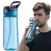 Butelki z wodą 550 ml sport ze słomką Kettle Fitness Outdoor Camp Picnic rower rowerowy