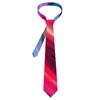 Bow Ties Mens Tie Sunset Baskı Boyun Akışı Şeritler Yenilik Günlük Yakalama Baskılı Basamak Kaliteli Kravat Aksesuarları